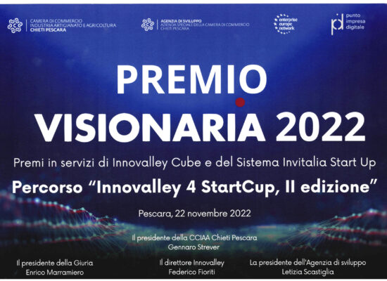 Premio Visionaria - Percorso di accelerazione